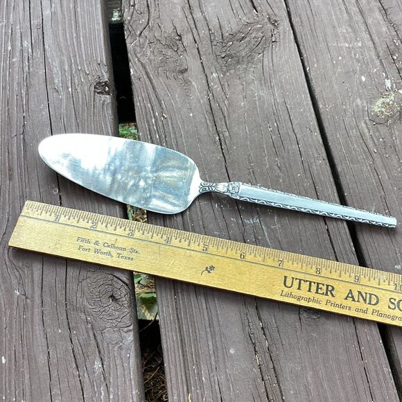Vintage Japan Continental Stainless Pie Cake Server 1960s–70s Kitchen Utensil - Picture 4 of 4